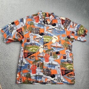 Reyn Spooner Shirt XXL San Francisco Giants SF Hawaiian Baseball 2012 Button